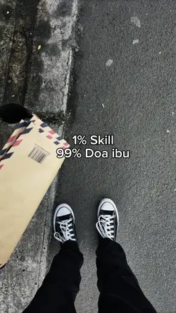 1% skill 99% Doa ibu