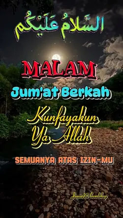 Malam Jumat berkah 