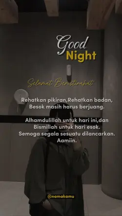 Selamat beristirahat