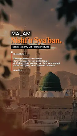 Nishfu Sya'ban 2026