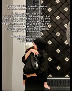 Doa ulang tahun anak