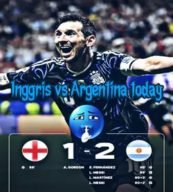 Inggris vs Argentina
