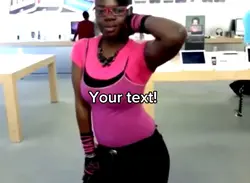 Dance in Apple Store