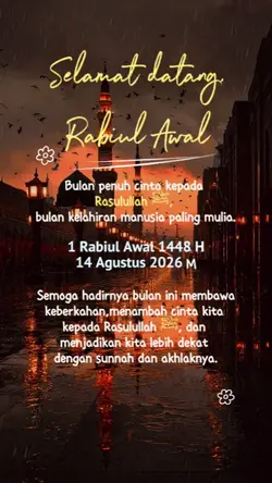 Welcome Rabiul Awal