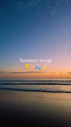 Summer recap travel