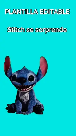 Stitch se sorprende 