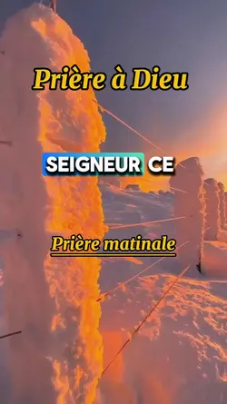 Prière matinale 