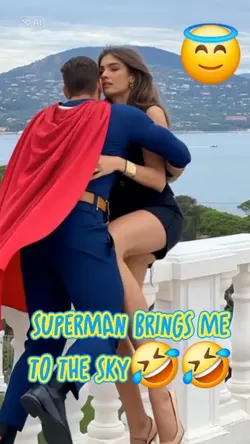 Superman brings me