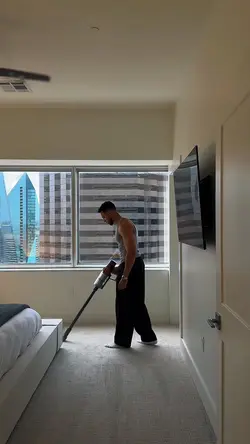 Home cleaning black
