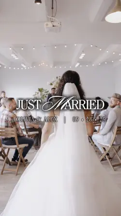 just married
