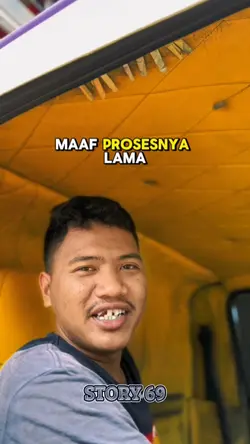 MAAF PROSESNYA LAMA 