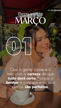 Bem vindo Março