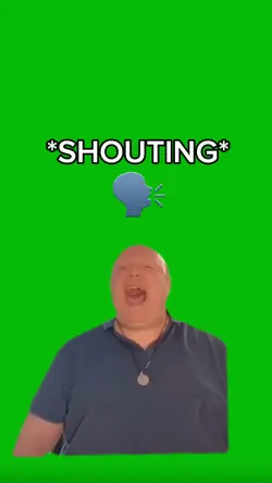 Guy Shouting 