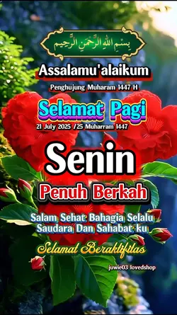 Senin penuh Berkah 