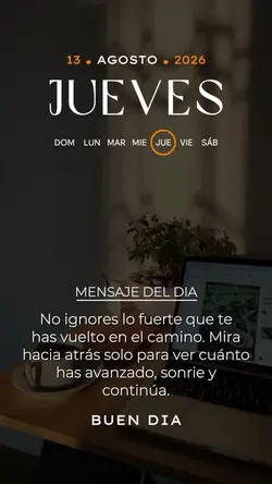 Jueves buen dia