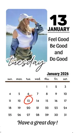 Tuesday, January 13
