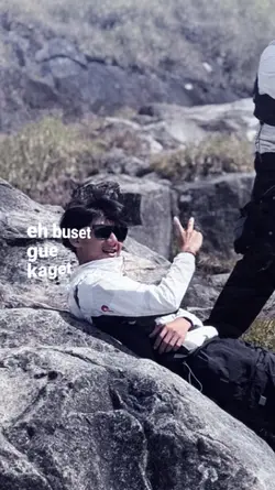 Eh buset gue kaget