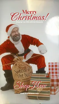 xmas promo poster