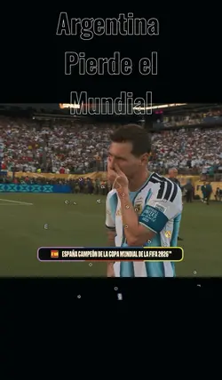 Perdió Messi 
