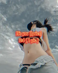it's you ～