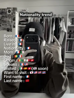 Nationality trend