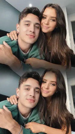 colagem foto casal