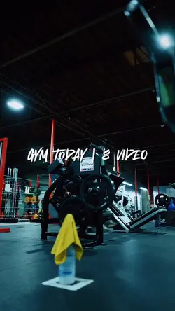 Gym today | 8