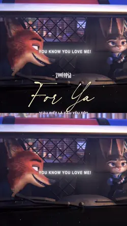 For Ya + zootopia