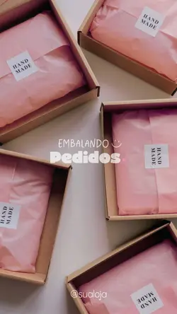 Embalando pedidos