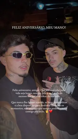 Parabéns amigo