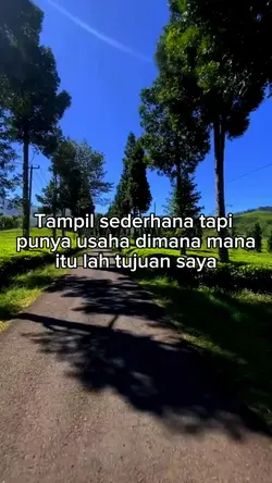 Tampil sederhana