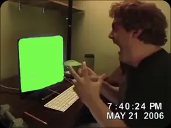 Funny meme green scr