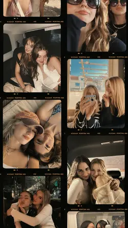 Grid scroll collage