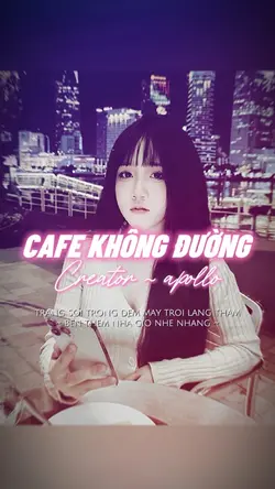 CAFE KHÔNG ĐƯỜNG REM