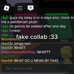 fake collab !
