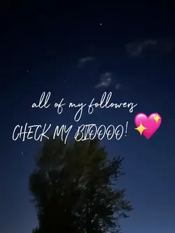 CHECK MY BIO!