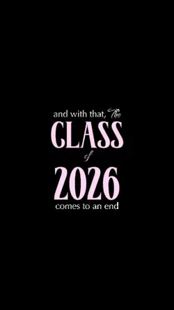Graduation 2026
