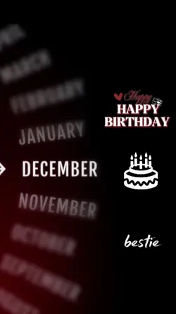 Happy b'day bestie