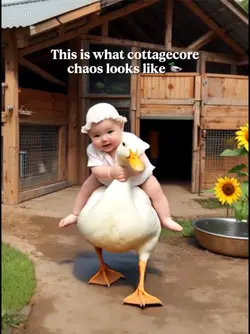 BABY AND DUCK