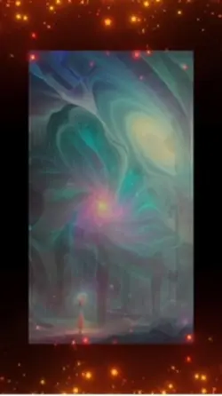 Cosmic paint splash 