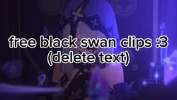 Free Black Swan Clip