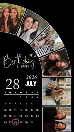Birthday 28 July