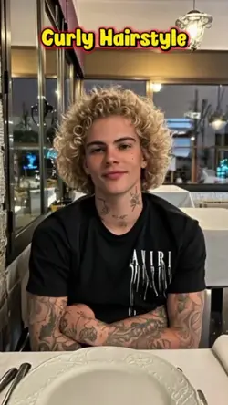 curly hairstyle