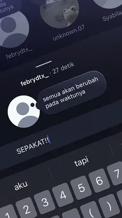 semua akan berubah 