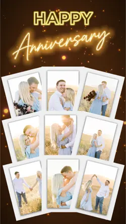 Happy anniv 9 pics