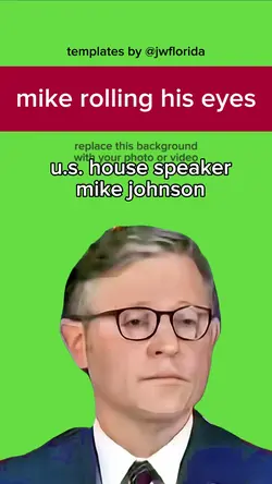 mike rolling his eye
