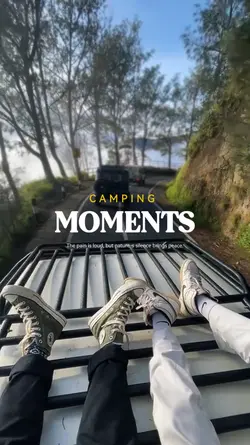 Camping Moment 