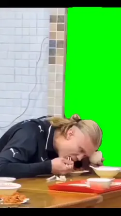 haaland eating