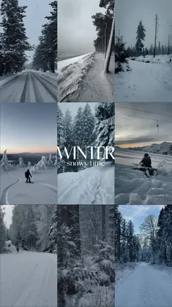 winter snowy time
