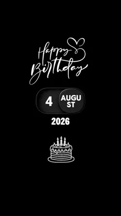 BIRTHDAY 4 AUGUS